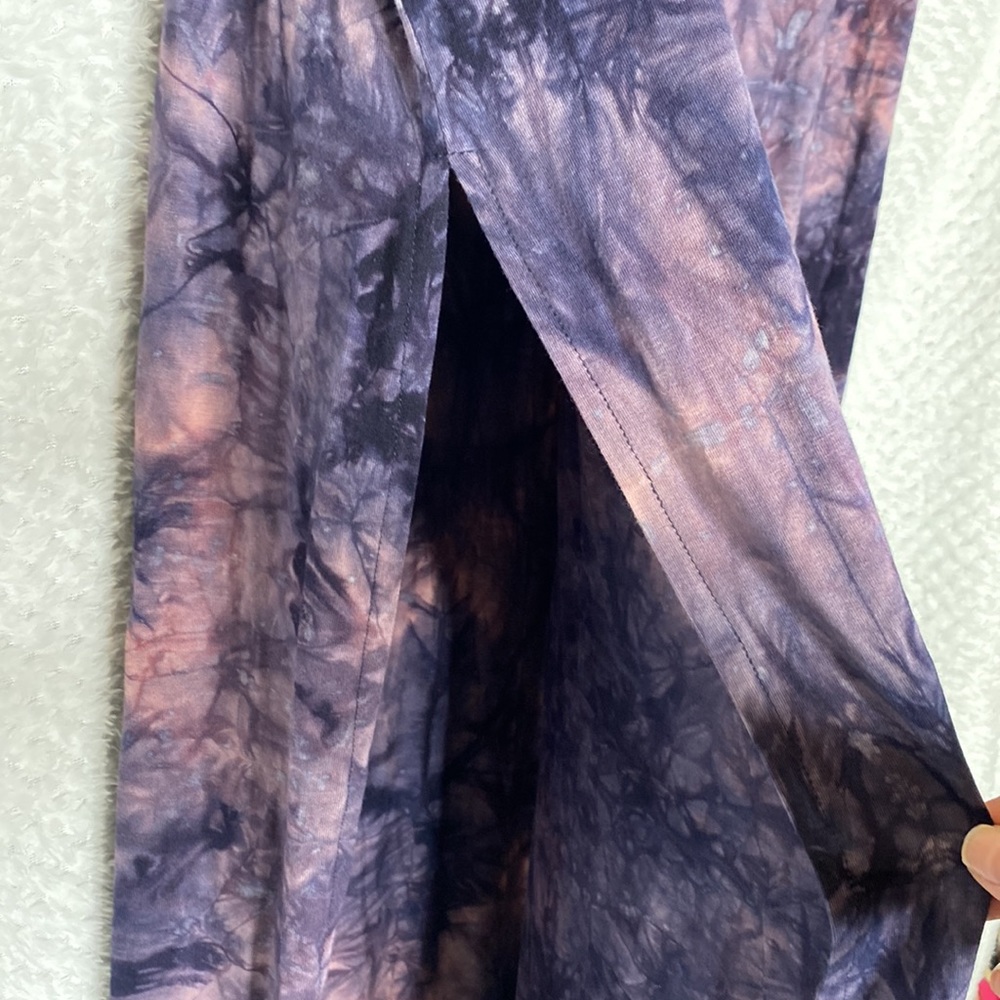 American Eagle Outfitters Purple and Pink Tie-Dye Skirt - Picture 3 of 6